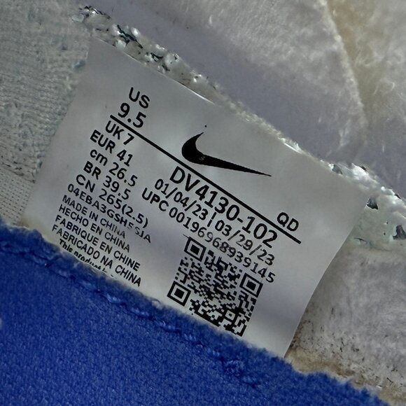 Nike ZoomX Vaporfly 3 Running Shoes Women's Size 9.5 White Aquatone Athletic Run - Picture 14 of 14